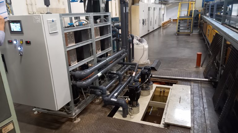 Chlazení vody 2x50kW Continental Barum