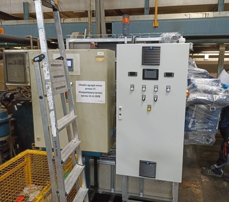 Chlazení vody 2x70kW Continental Barum